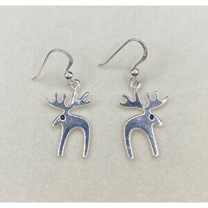 Petite moose 925 earrings